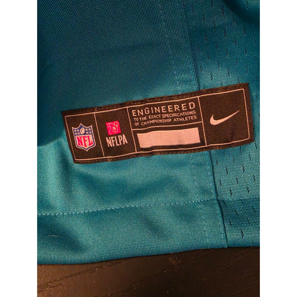 Nike NFL Jacksonville Jaguars Andrew Wingard #42 Teal Jersey Womens Size Medium - Picture 3 of 4